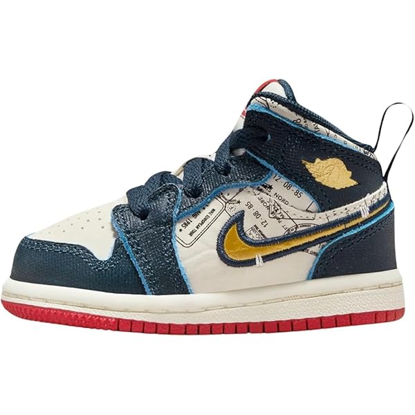 Amazon.com | Jordan 1 Mid Little Kids' Shoes (DQ8424-092